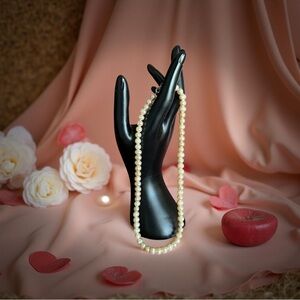 Golden Real Freshwater Pearl Necklace